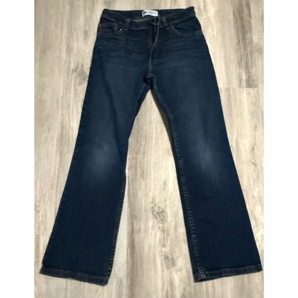 Wrangler Kids Classic Boot Cut Dark Wash Denim Jeans Size 14 Regular - Picture 1 of 8
